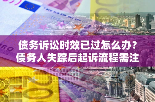 北京债务诉讼时效已过怎么办？债务人失踪后起诉流程需注意什么？