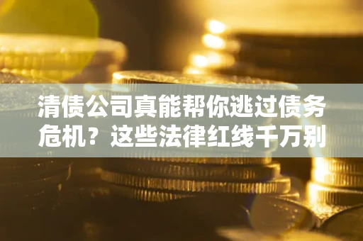 北京清债公司真能帮你逃过债务危机？这些法律红线千万别踩