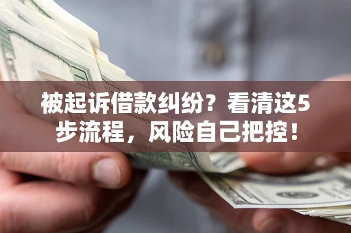 北京被起诉借款纠纷？看清这5步流程，风险自己把控！
