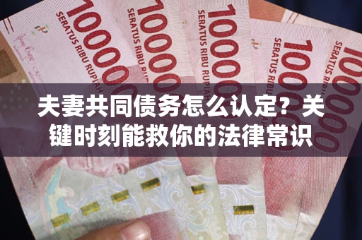 北京夫妻共同债务怎么认定？关键时刻能救你的法律常识