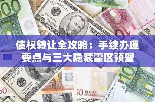 北京债权转让全攻略：手续办理要点与三大隐藏雷区预警