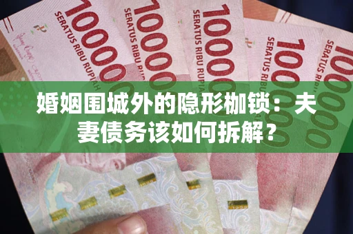 北京婚姻围城外的隐形枷锁：夫妻债务该如何拆解？