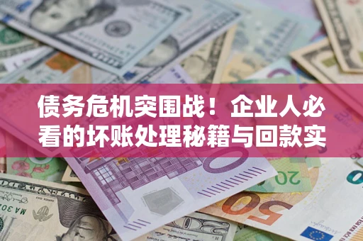 北京债务危机突围战！企业人必看的坏账处理秘籍与回款实战指南